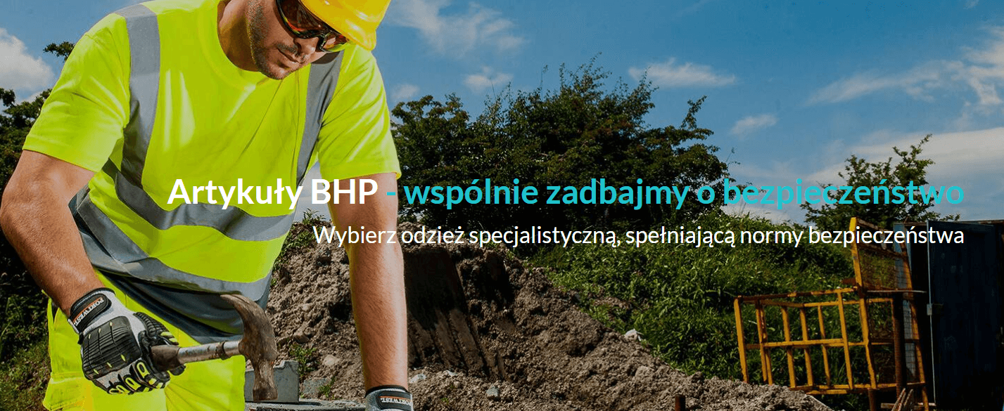 Sprzetbhp.pl – odzież robocza i artykuły BHP